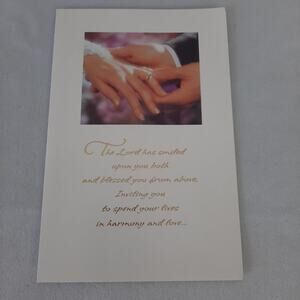 Paramount Inspirational Wedding Congratulations Greeting Cards